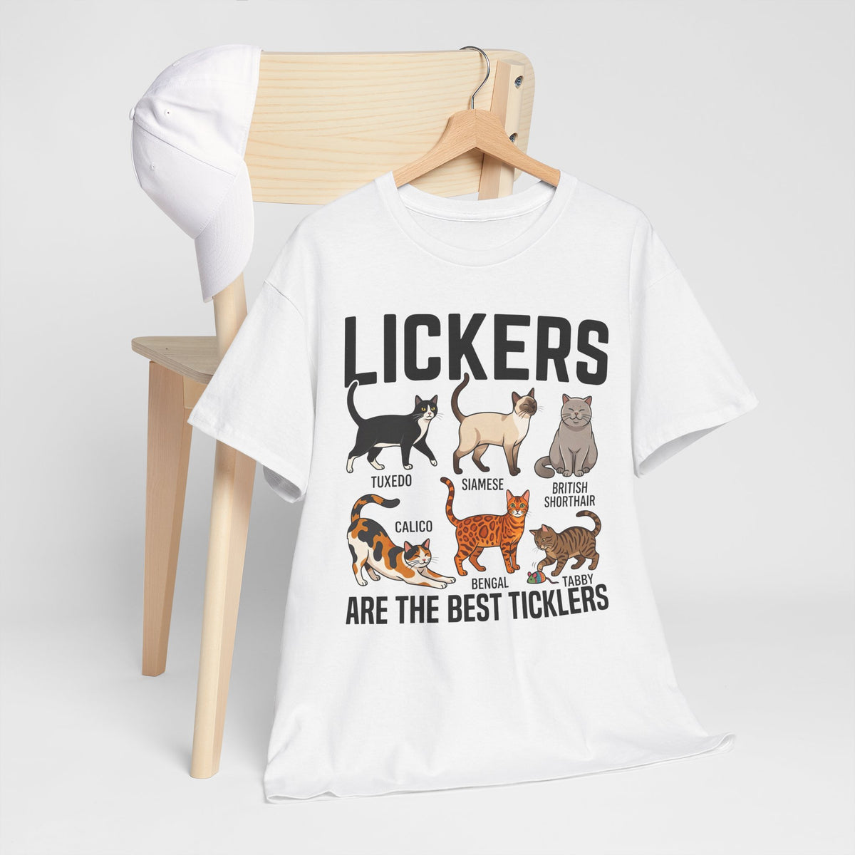 Cats Lickers T-Shirt Funny Cat Lover Tee