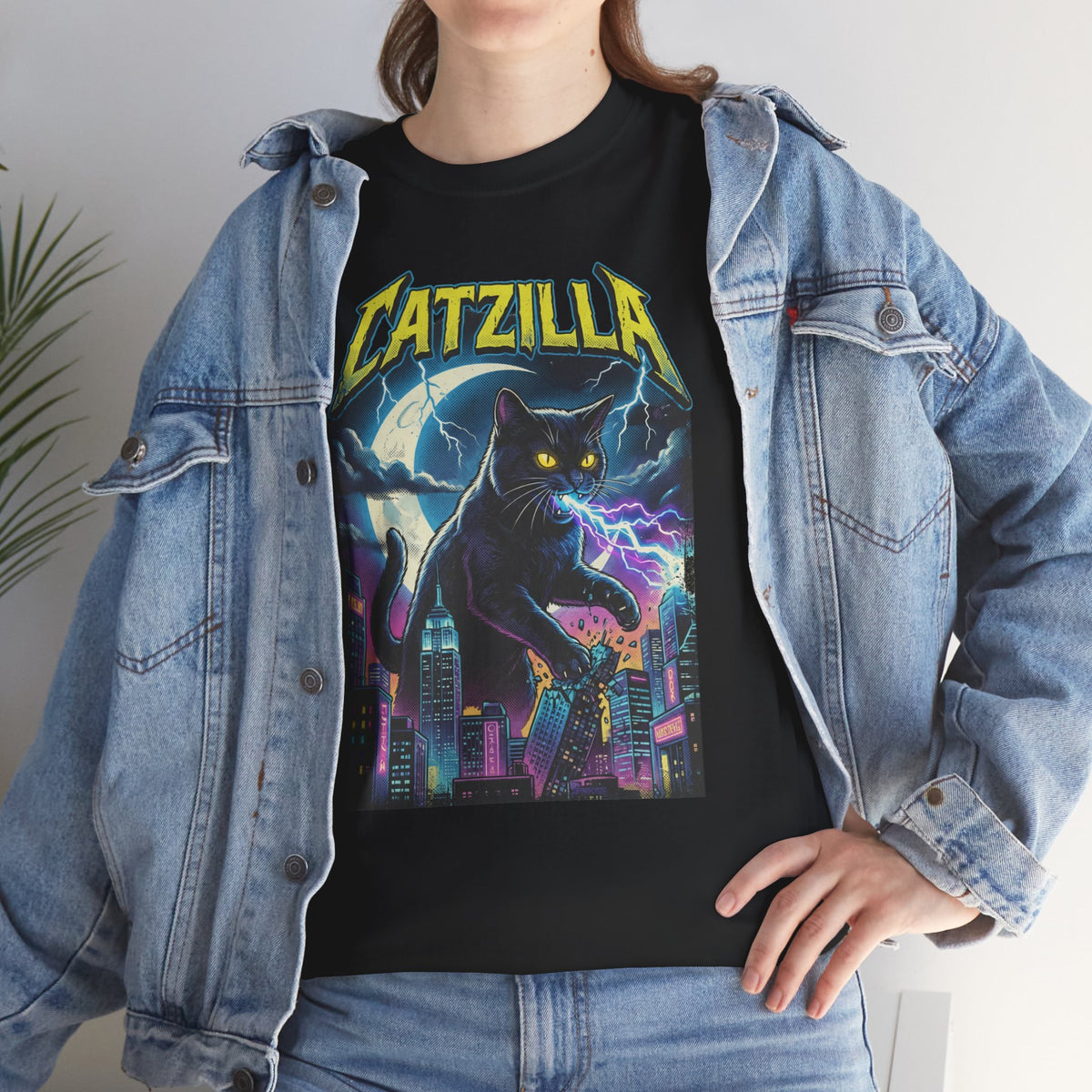 Cat Attack T-Shirt — Funny Graphic Cat Tee