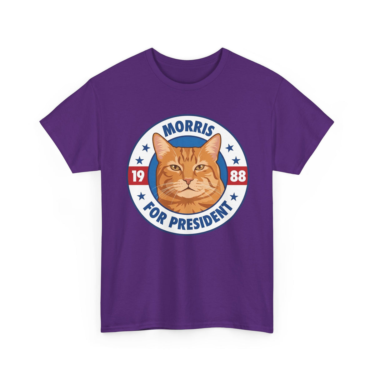 Cat For President 1988 T-Shirt Vintage Political Cat Tee