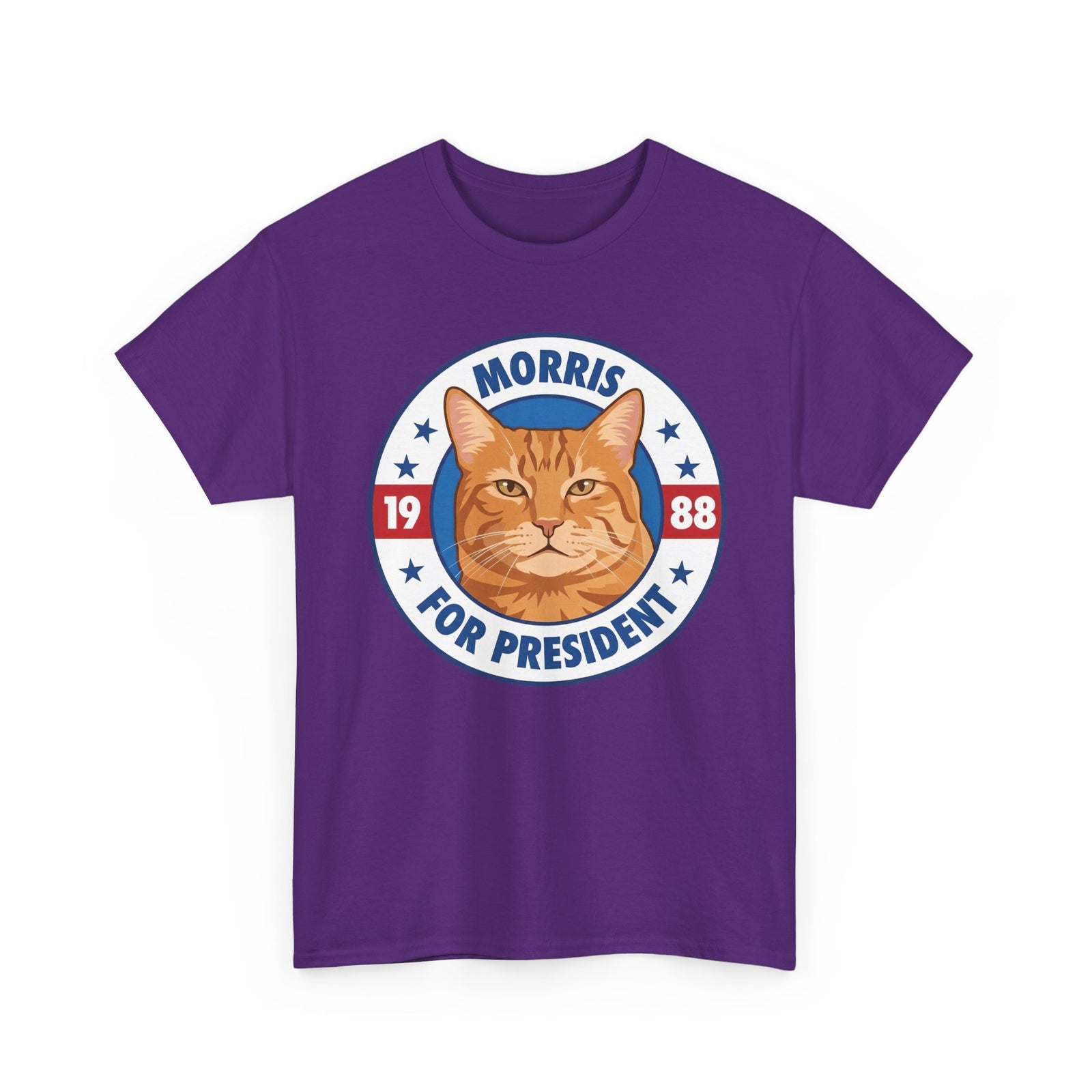 Cat For President 1988 T-Shirt Vintage Political Cat Tee