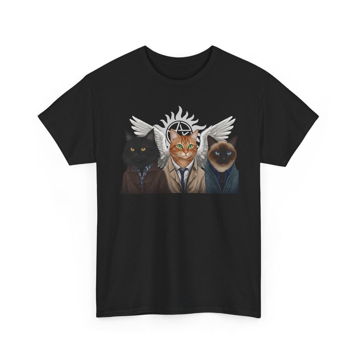 SuperCat Supernatural Cat T-Shirt — Mystical Cat Graphic Tee