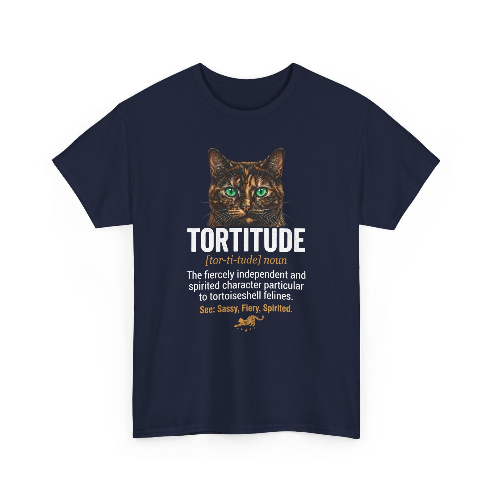Tortoiseshell 'Tortitude' T-Shirt