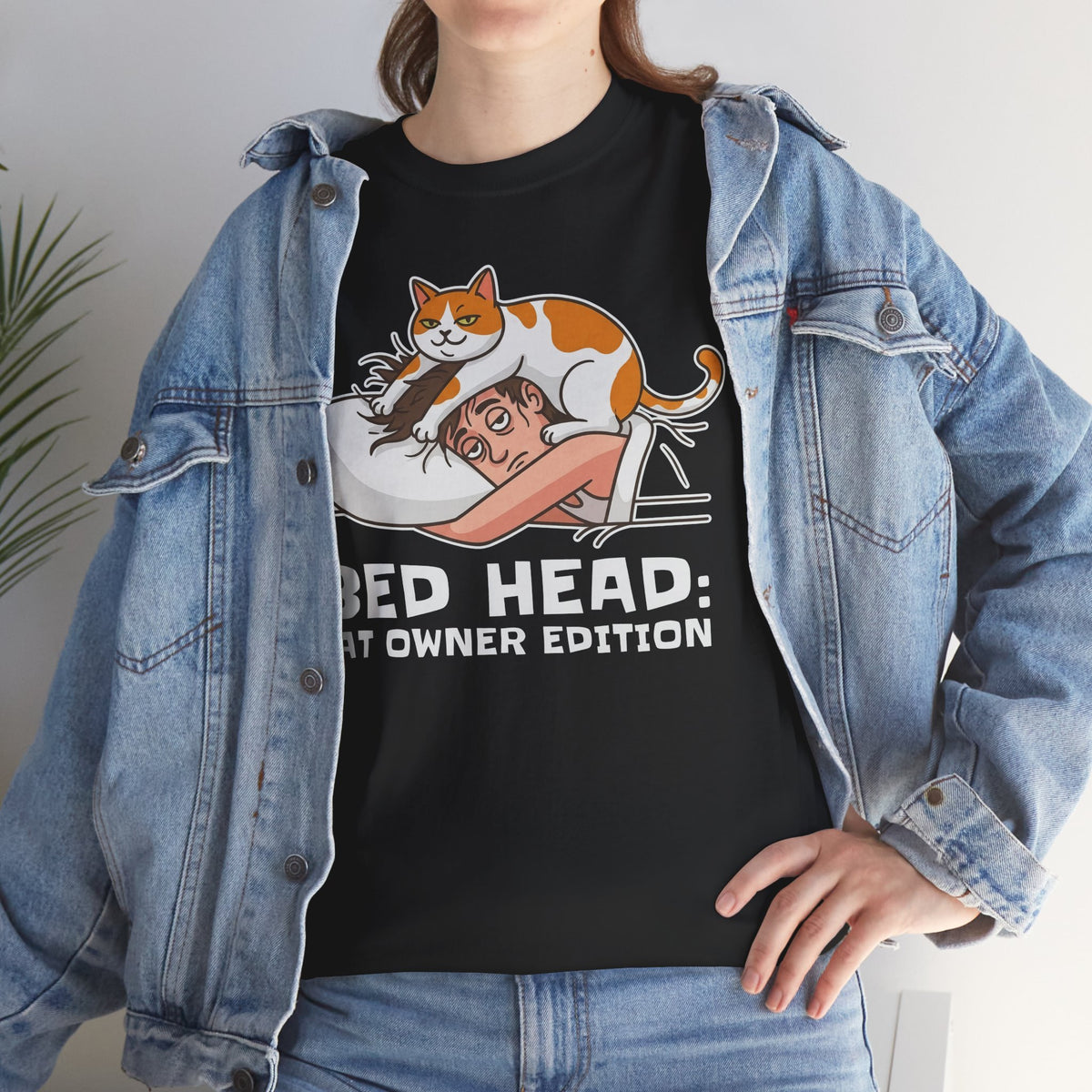 Bed Head: Cat Owner Edition T-Shirt - Funny Cat Lover Tee