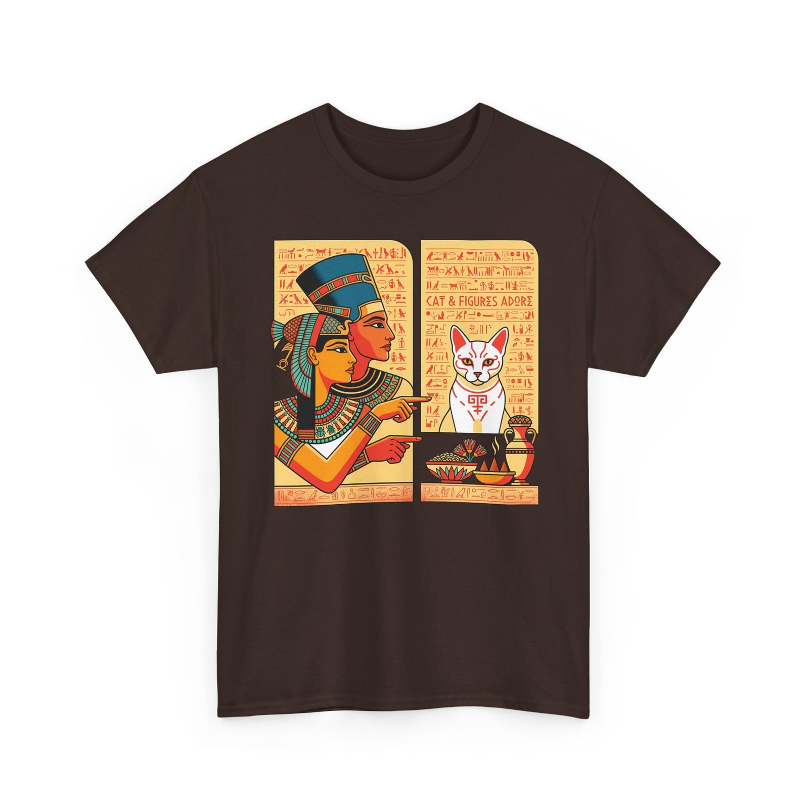 Egyptian Cat Meme T-Shirt — Funny Ancient Egypt Cat Graphic Tee
