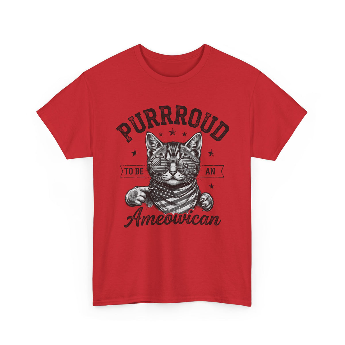Purroud To Be An Ameowican T-Shirt