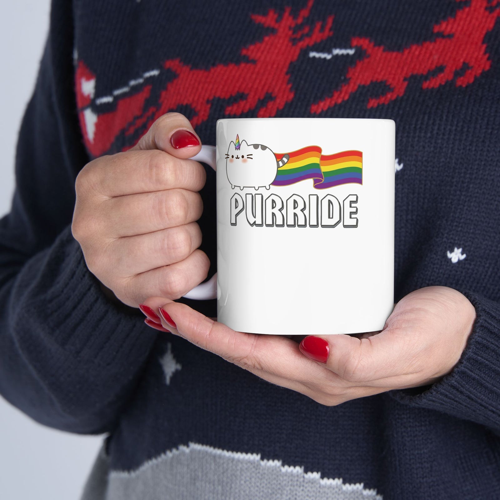 Cat Pride "Purride" Mug