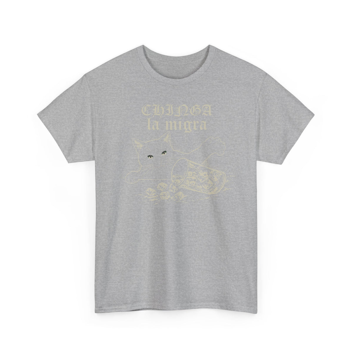 Chinga la migra Cat T-Shirt