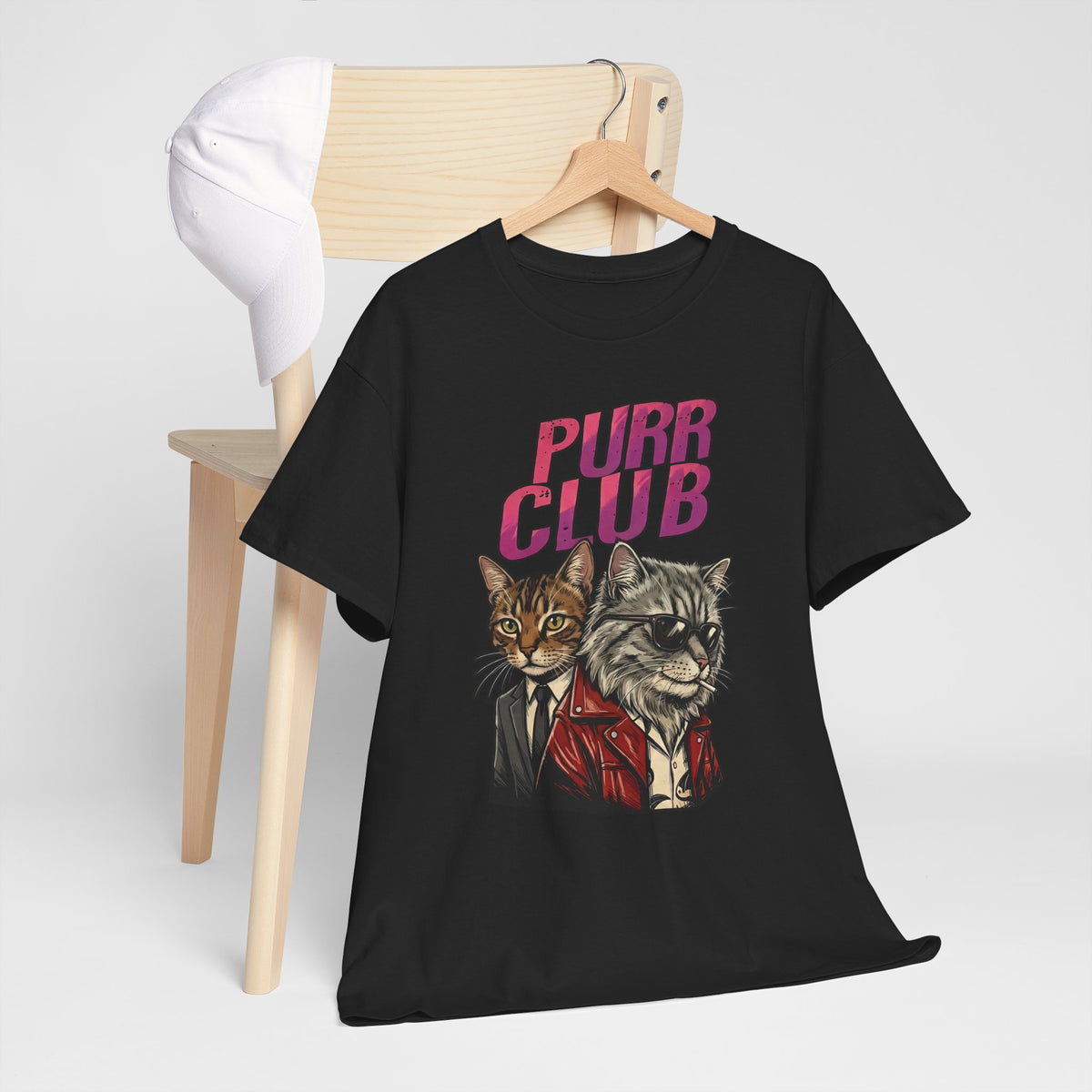 Purr Club Cat T-Shirt