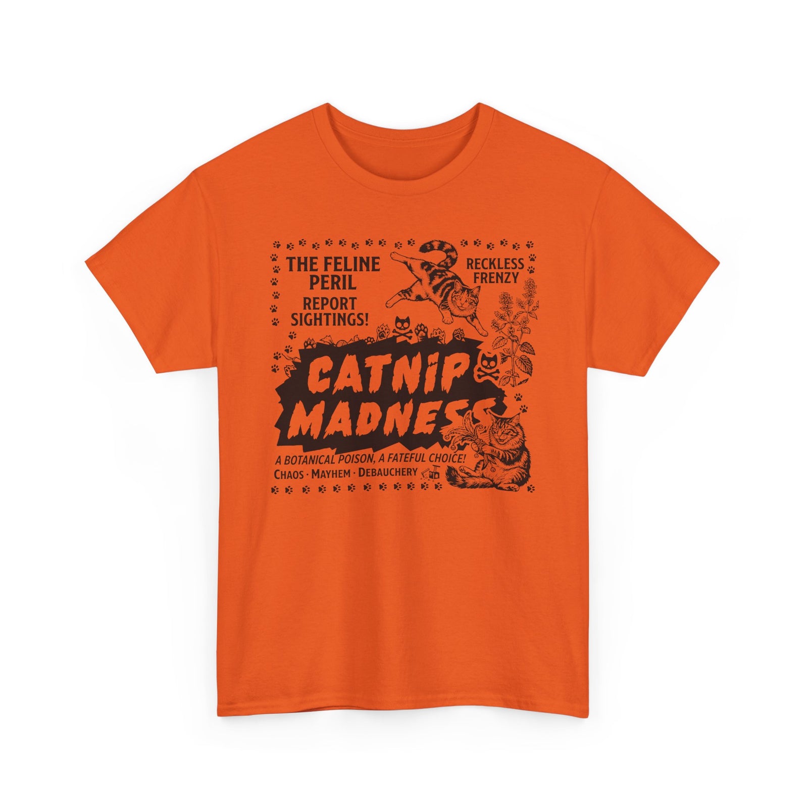 Catnip Madness Cat T-Shirt