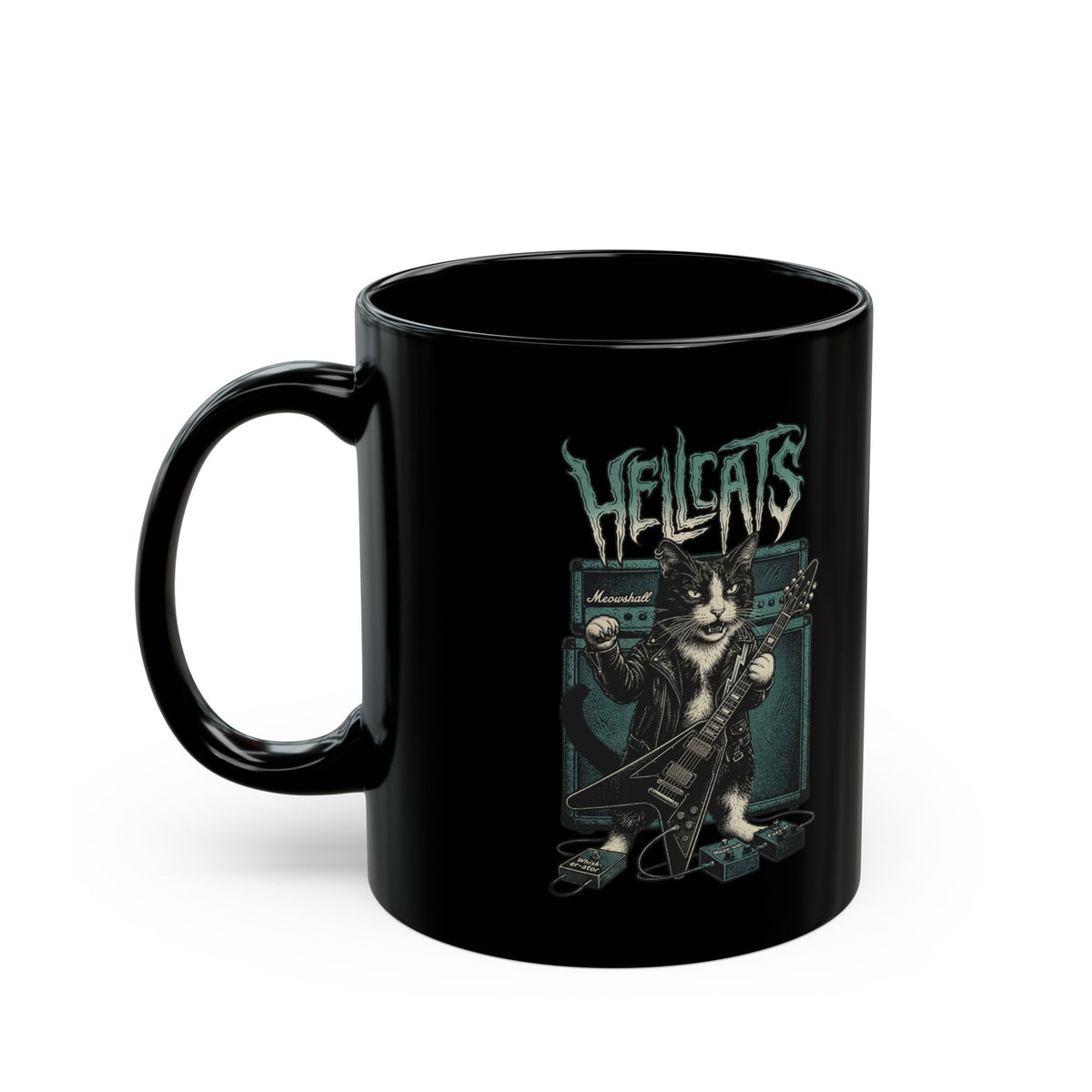 Hellcats Cat Rock Black Mug