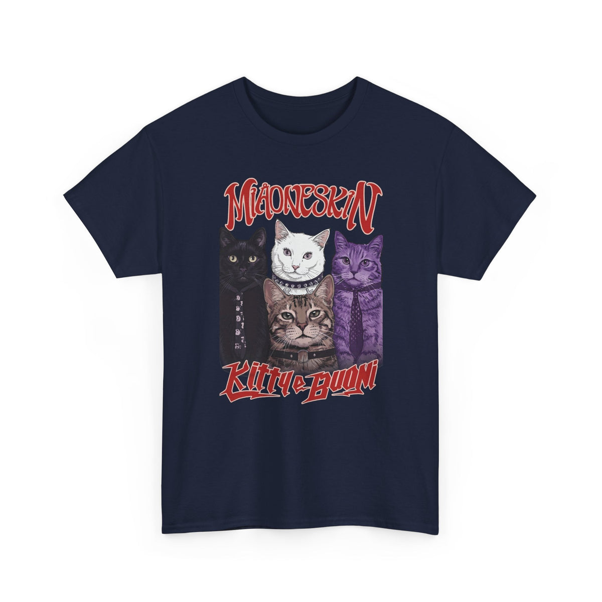 MIAONESKIN Kitty e Buon T-Shirt