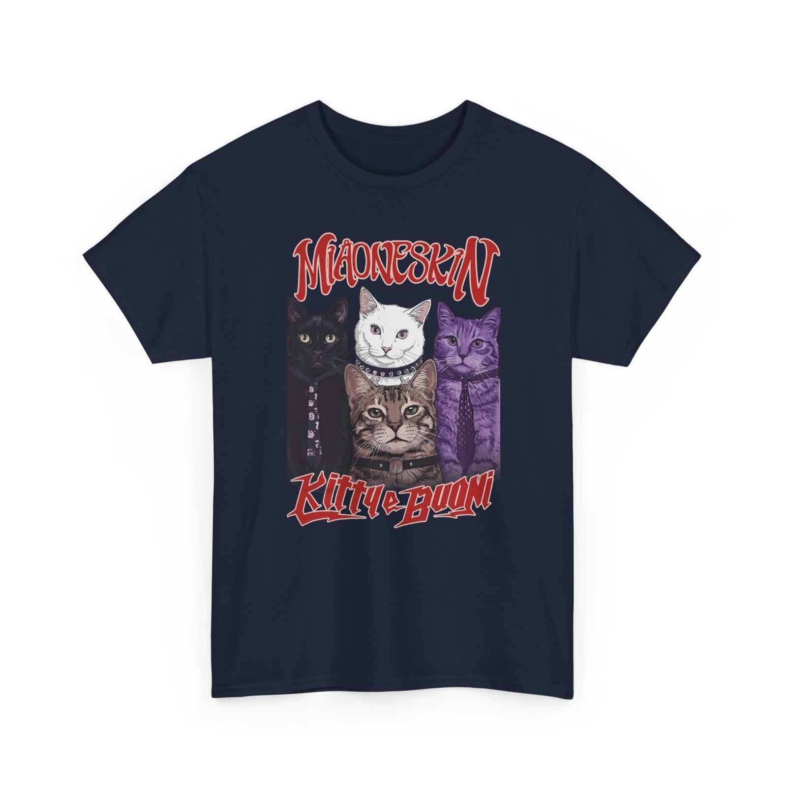 MIAONESKIN Kitty e Buon T-Shirt