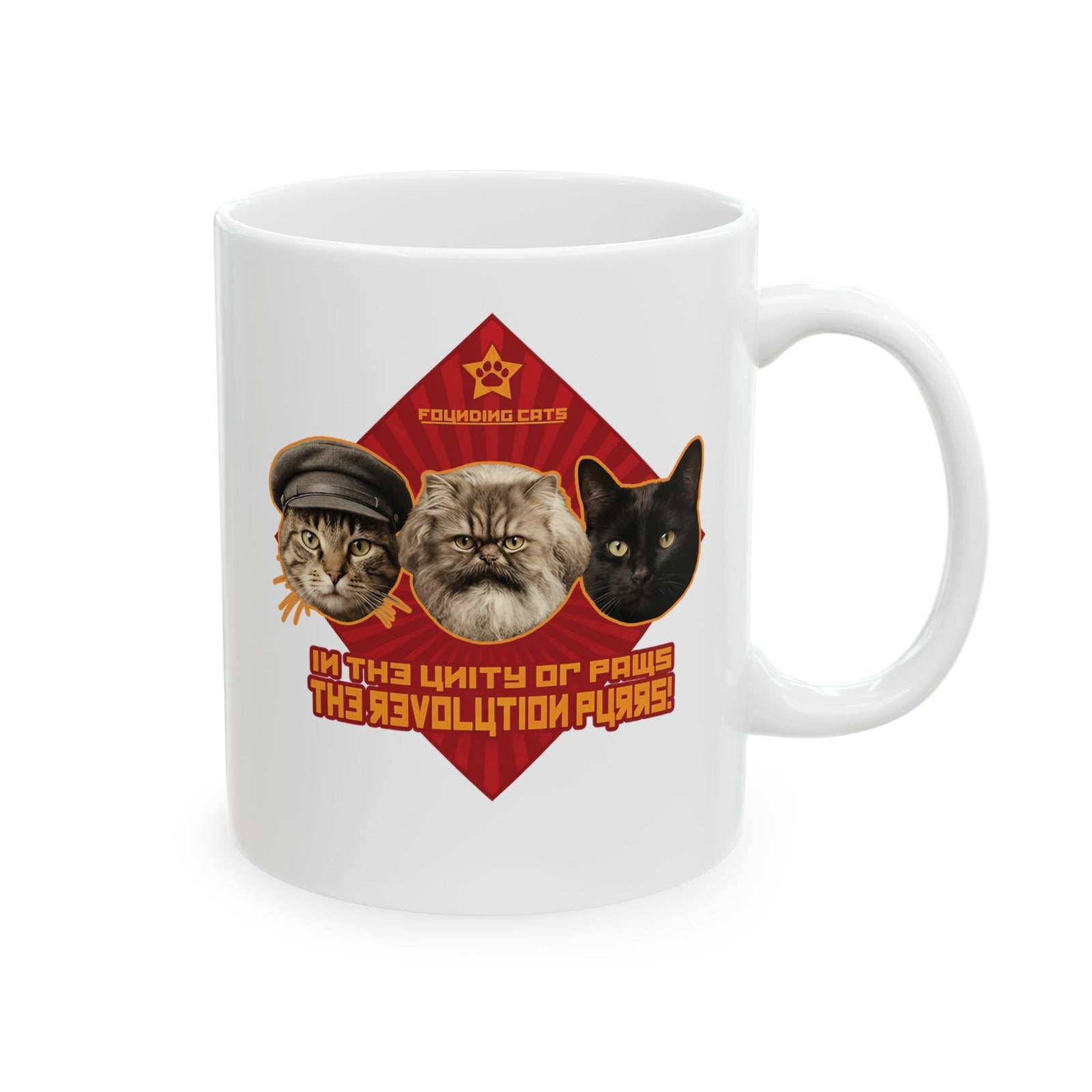 Founding Cats Ceramic Mug