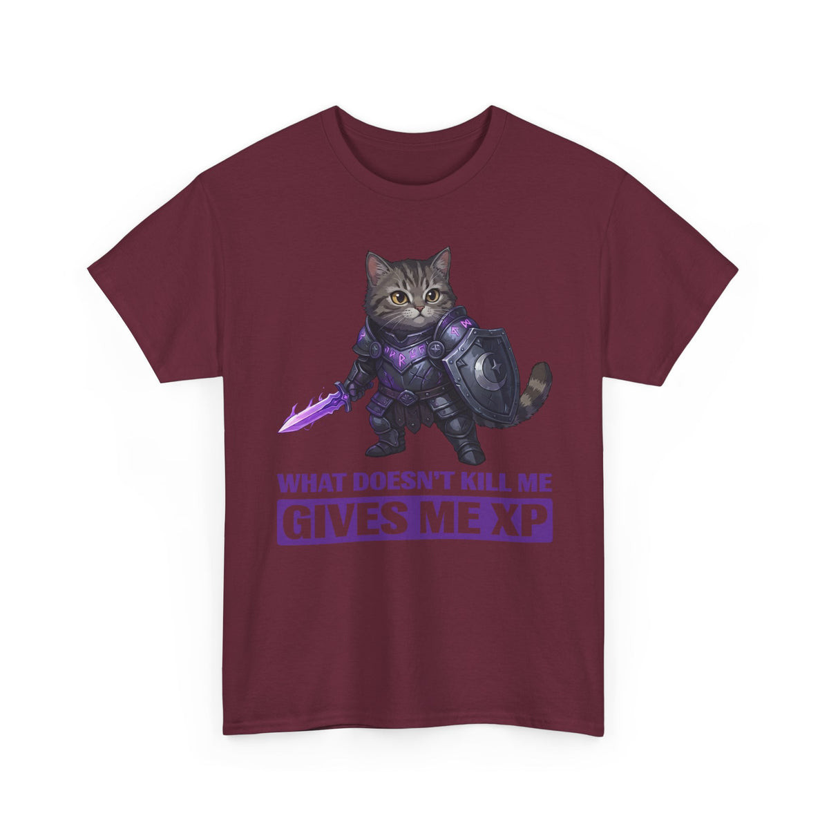 What Doesn't Kill Me Gives Me XP Cat T-Shirt
