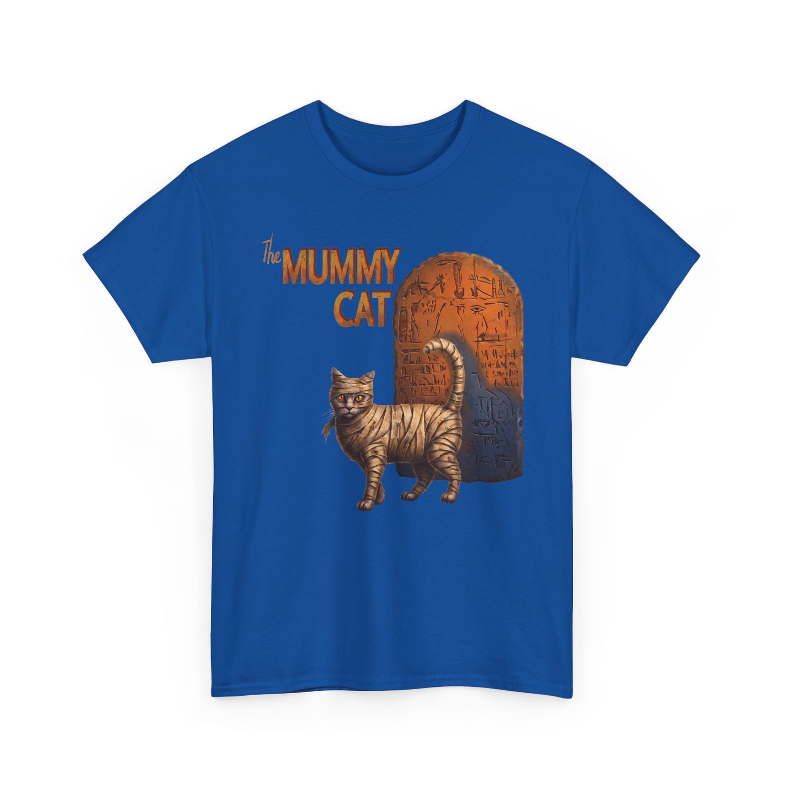 The Mummy Cat Movie Parody T-Shirt — Ancient Egyptian Mummy Feline Tee