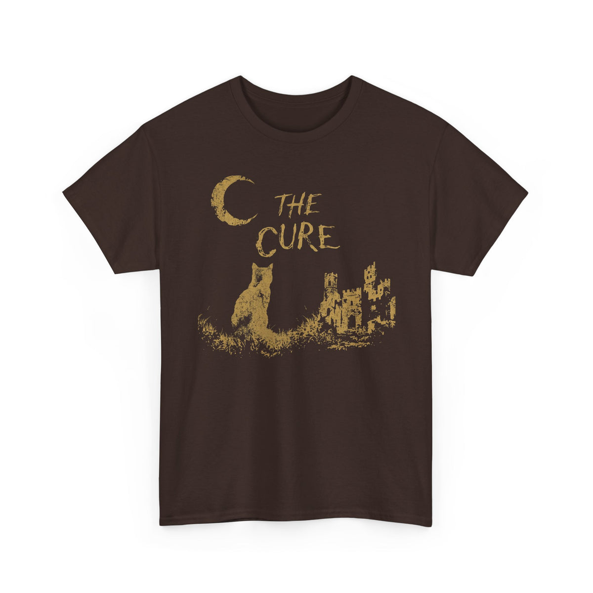 Goth Cat Lover T-Shirt — Goth Aesthetic Cat Tee