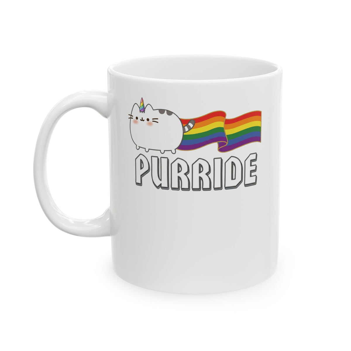 Cat Pride "Purride" Mug