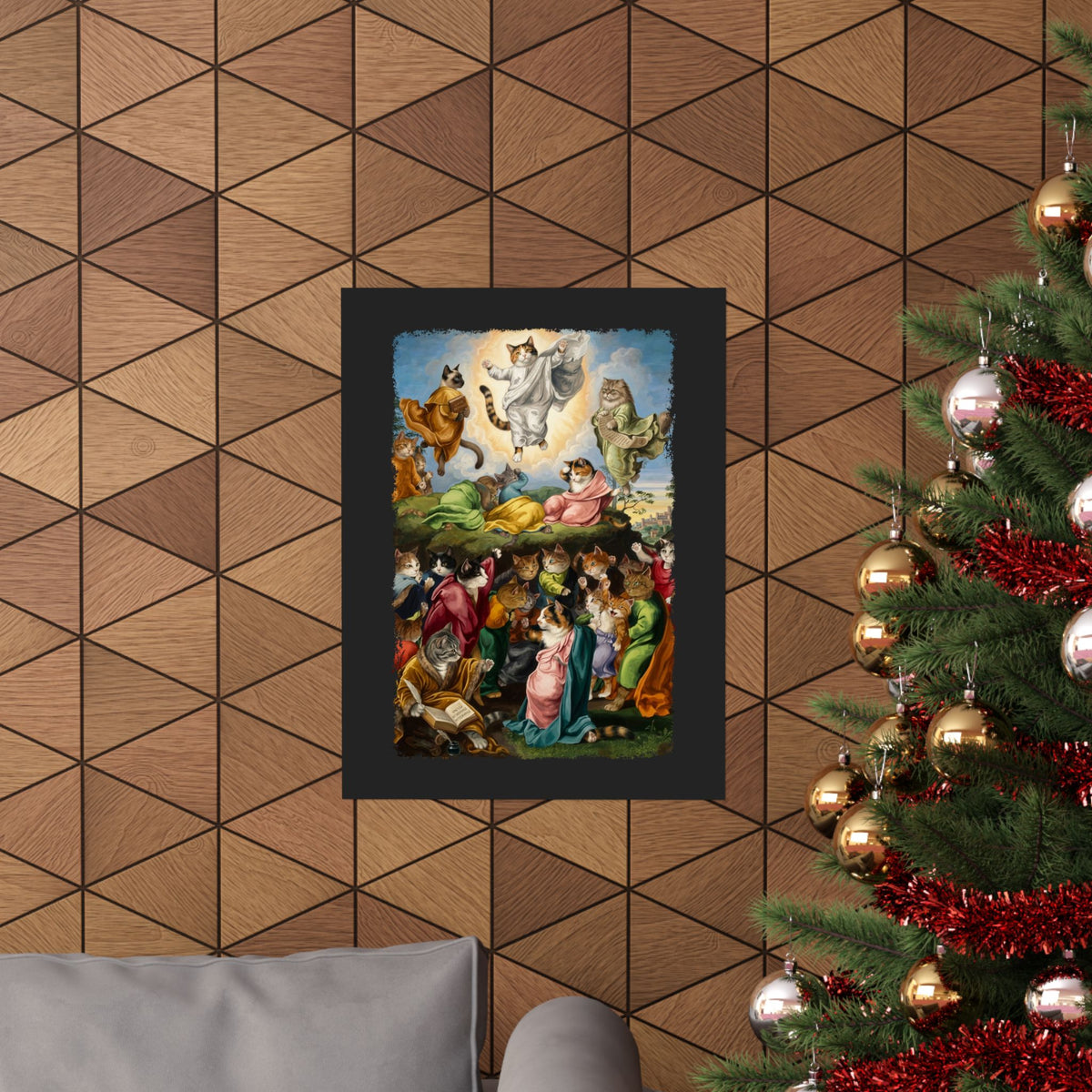 Transfiguration Cats Poster