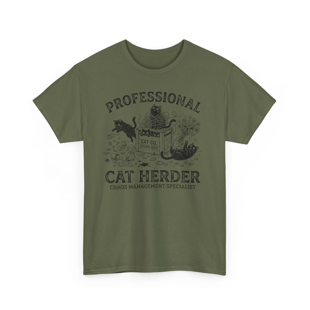 Professional Cat Herder T-Shirt