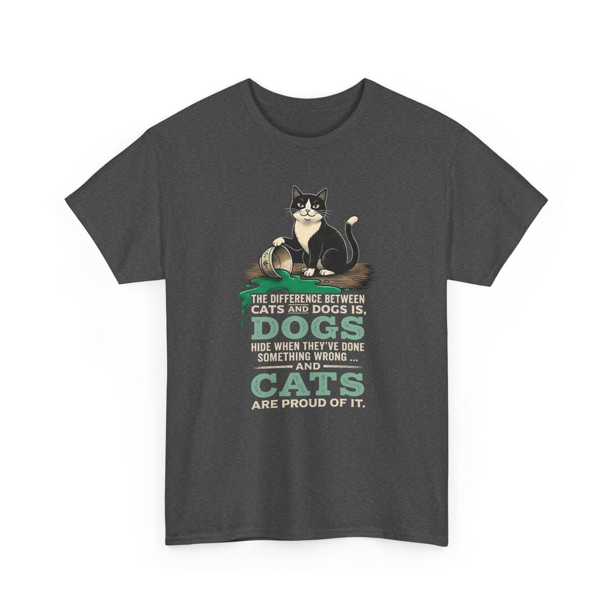 Cats Aren't Guilty T-Shirt — Funny Cat Lover Tee