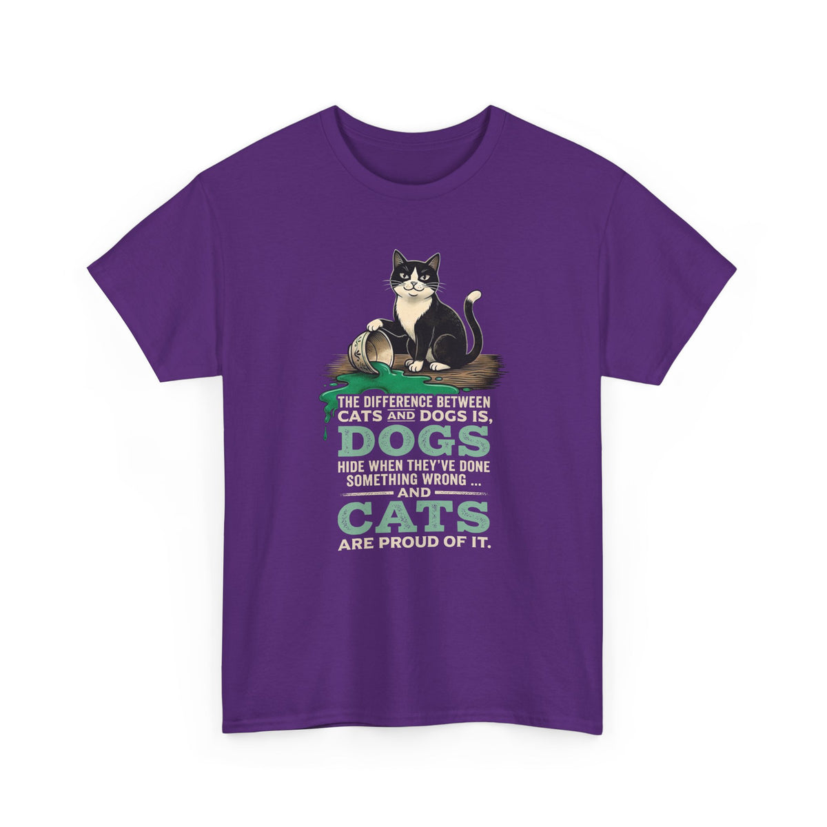 Cats Aren't Guilty T-Shirt — Funny Cat Lover Tee