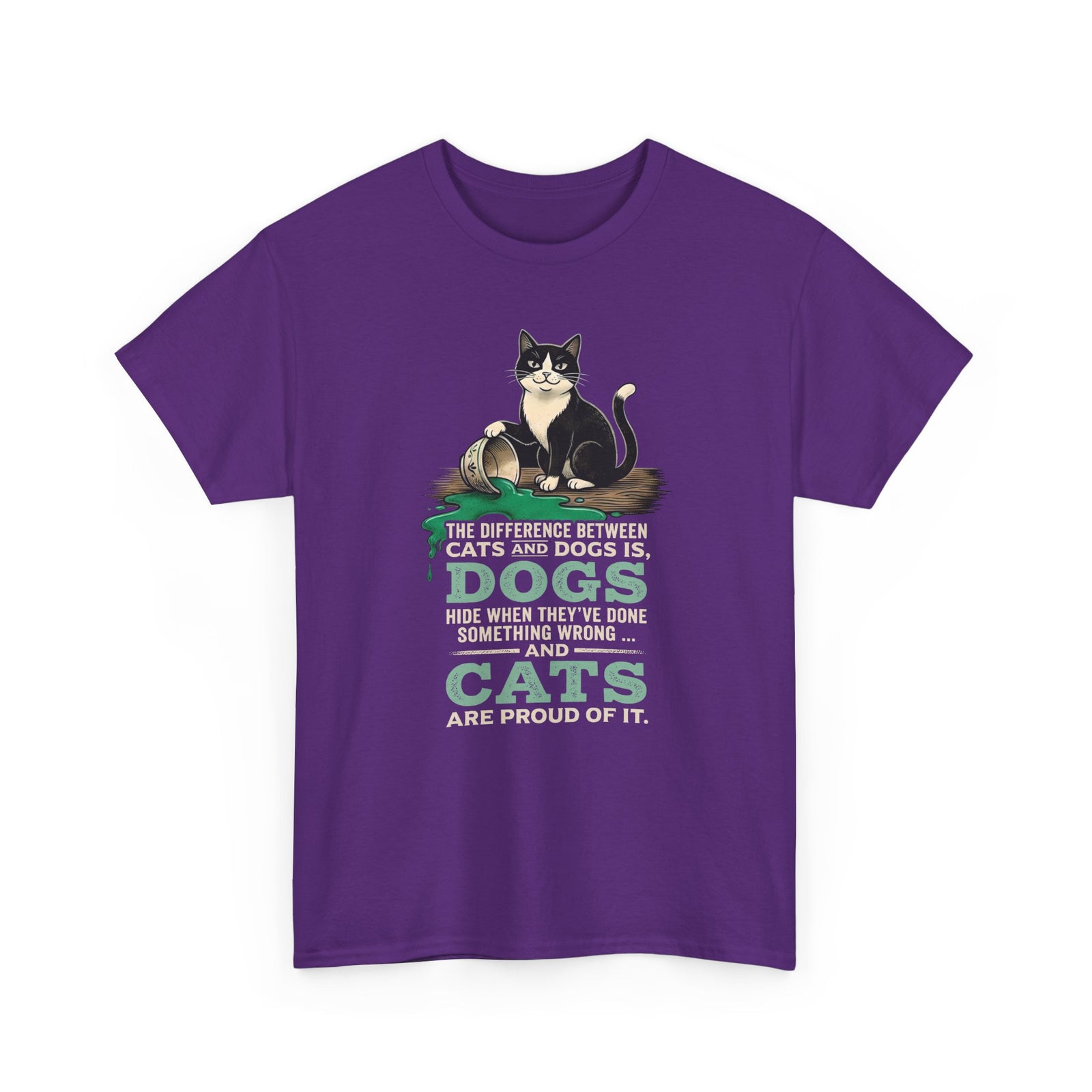 Cats Aren't Guilty T-Shirt — Funny Cat Lover Tee