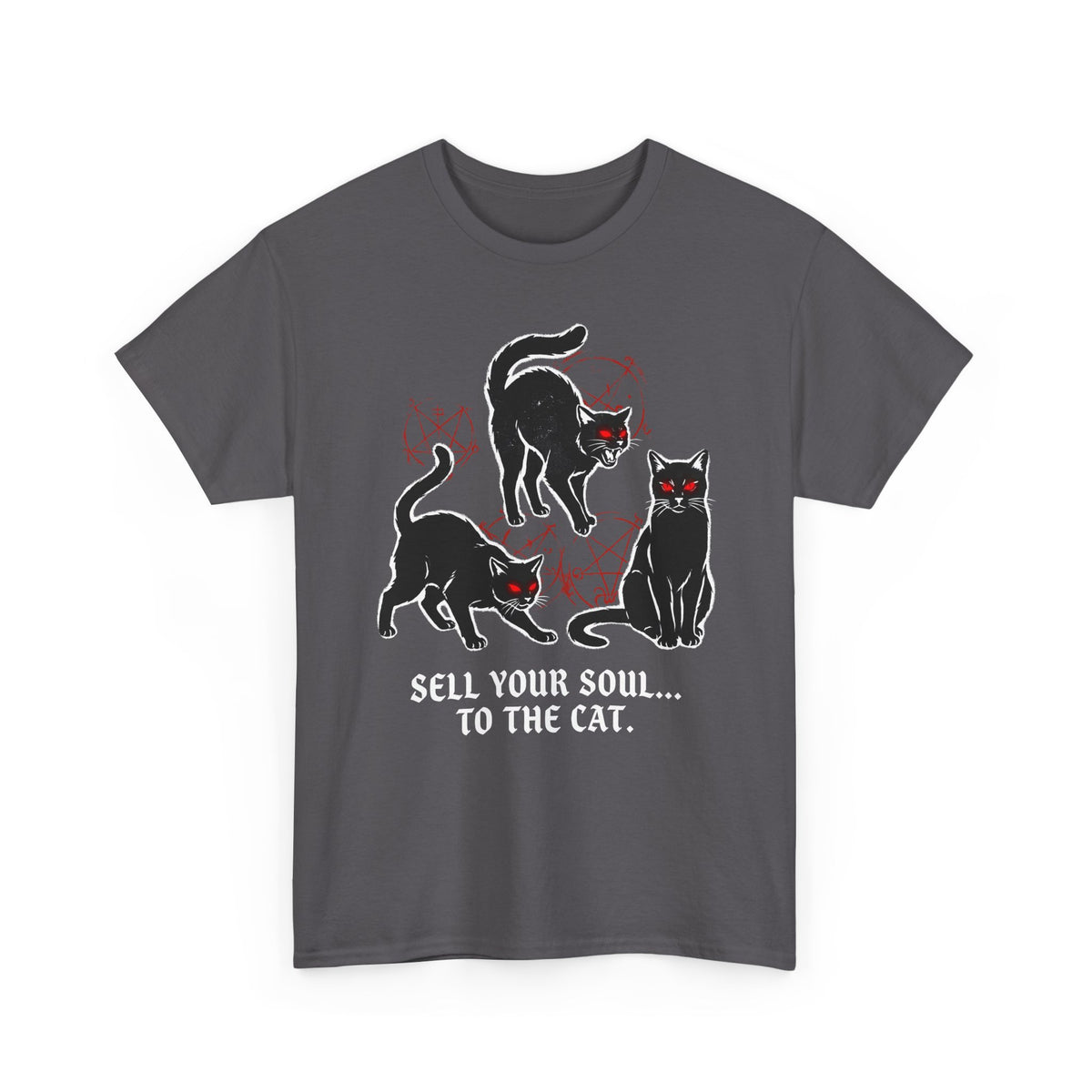 Sell Your Soul To The Cat T-Shirt — Funny Cat Lover Tee