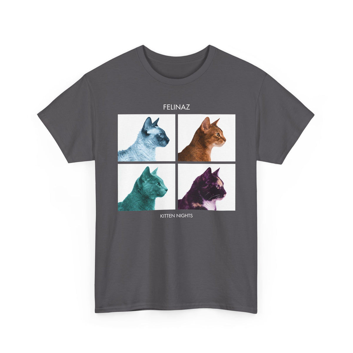 Felinaz Kitten Night Cat Parody T-Shirt