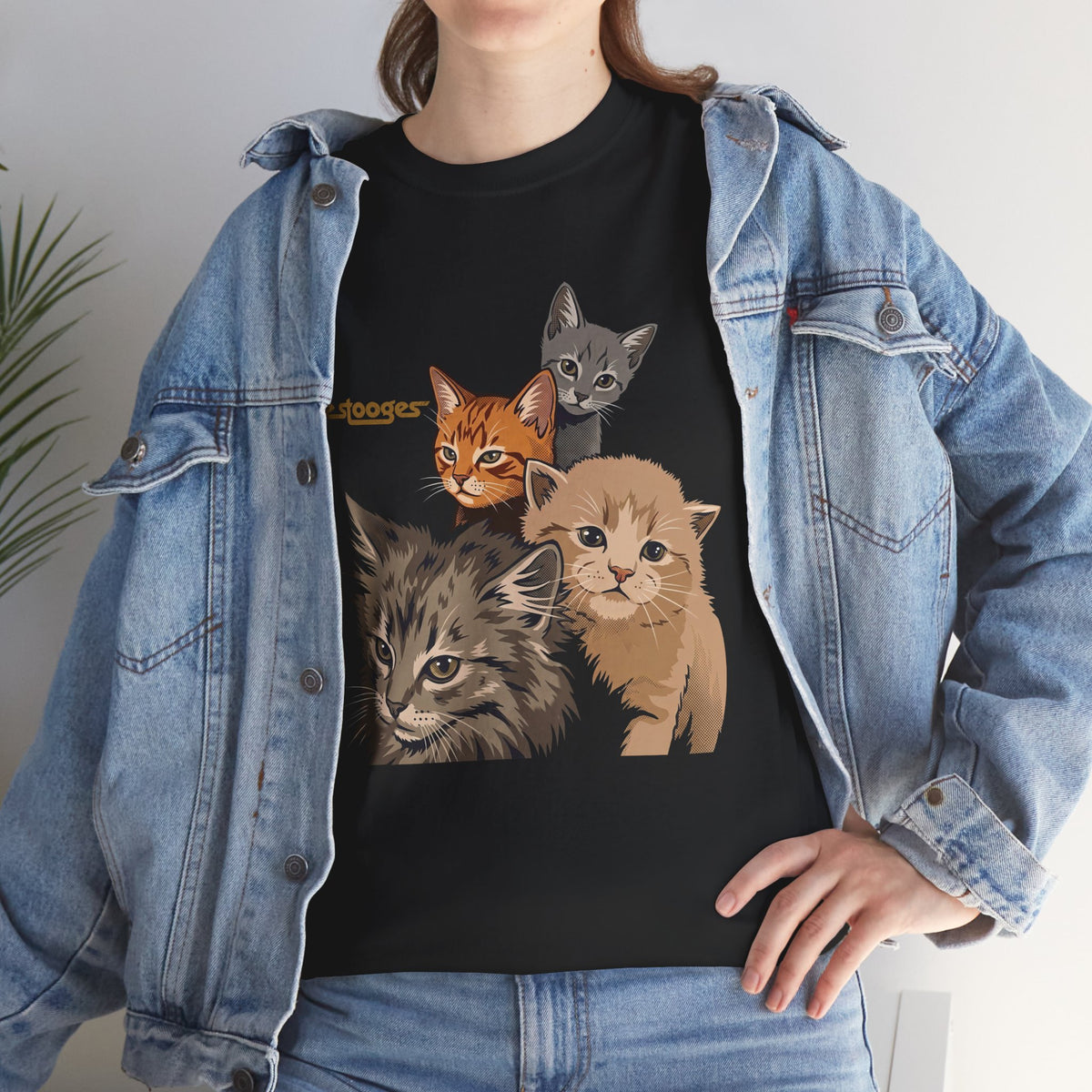 The Stooges Cat T-Shirt