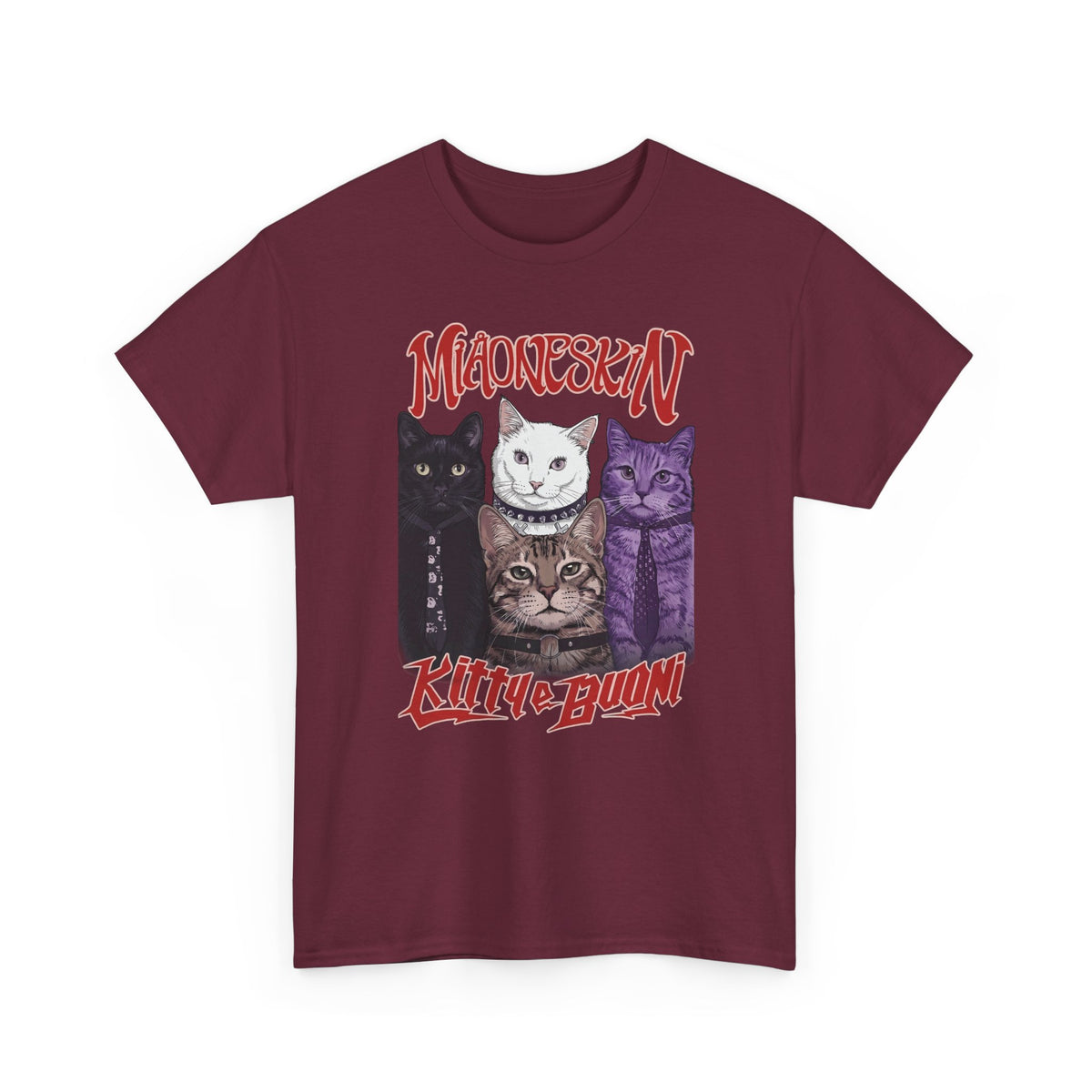 MIAONESKIN Kitty e Buon T-Shirt