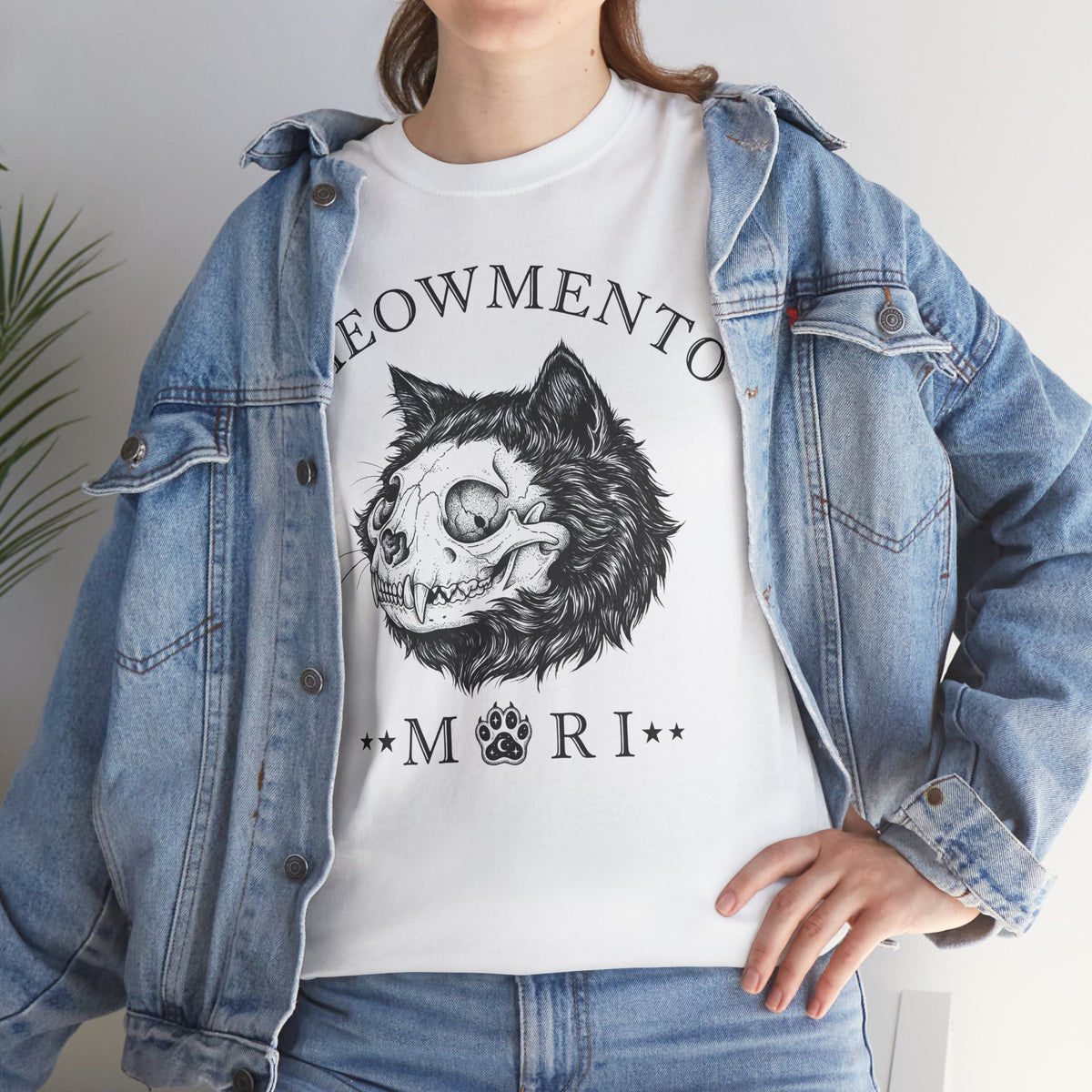 Meowmento Cat T-Shirt — Humorous Cat Memorial Tee