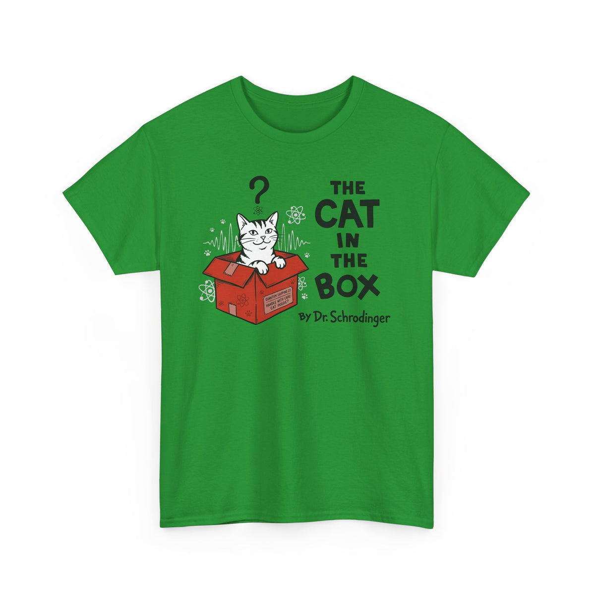 The Cat in the Box T-Shirt — Cute Cat in a Box Graphic Tee