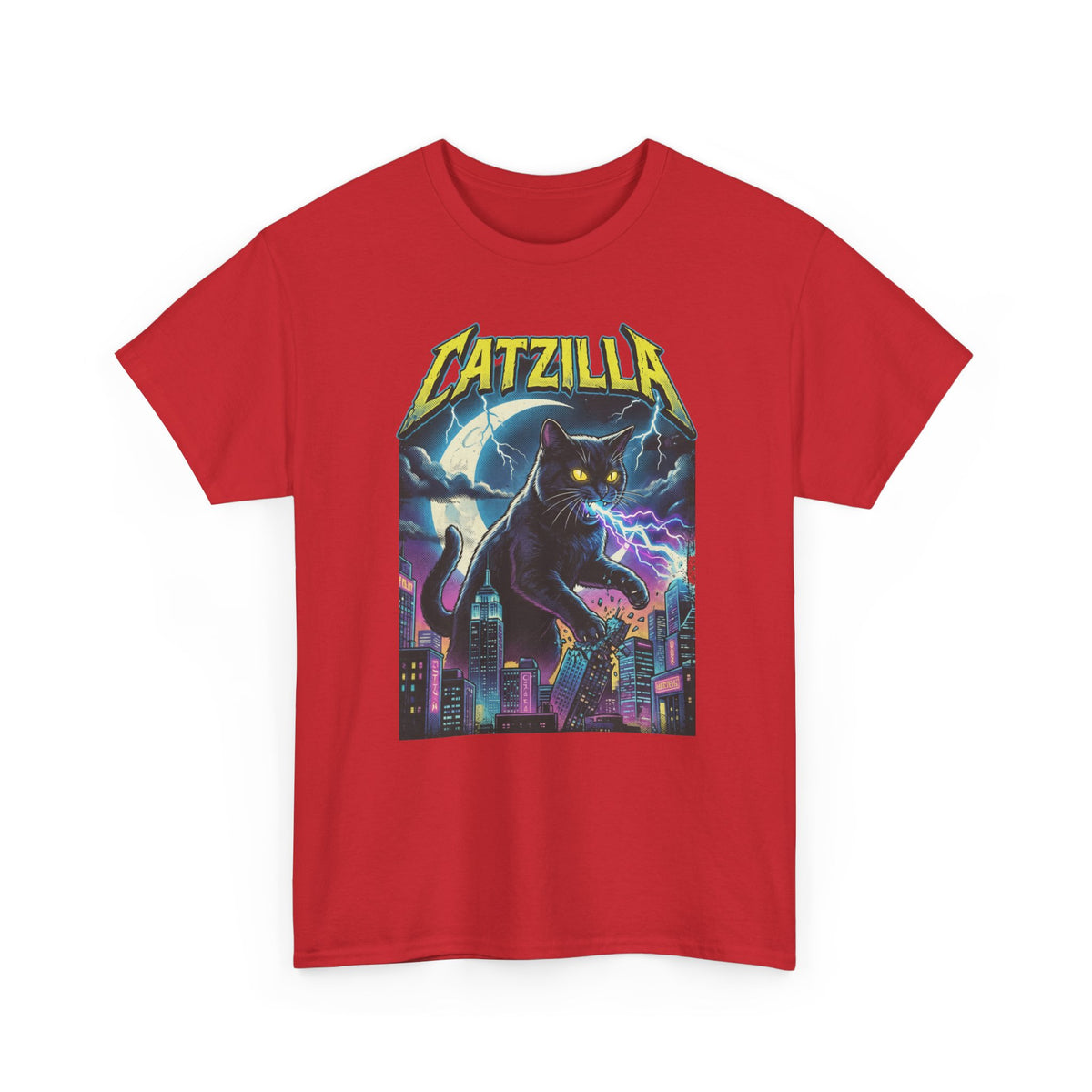 Cat Attack T-Shirt — Funny Graphic Cat Tee
