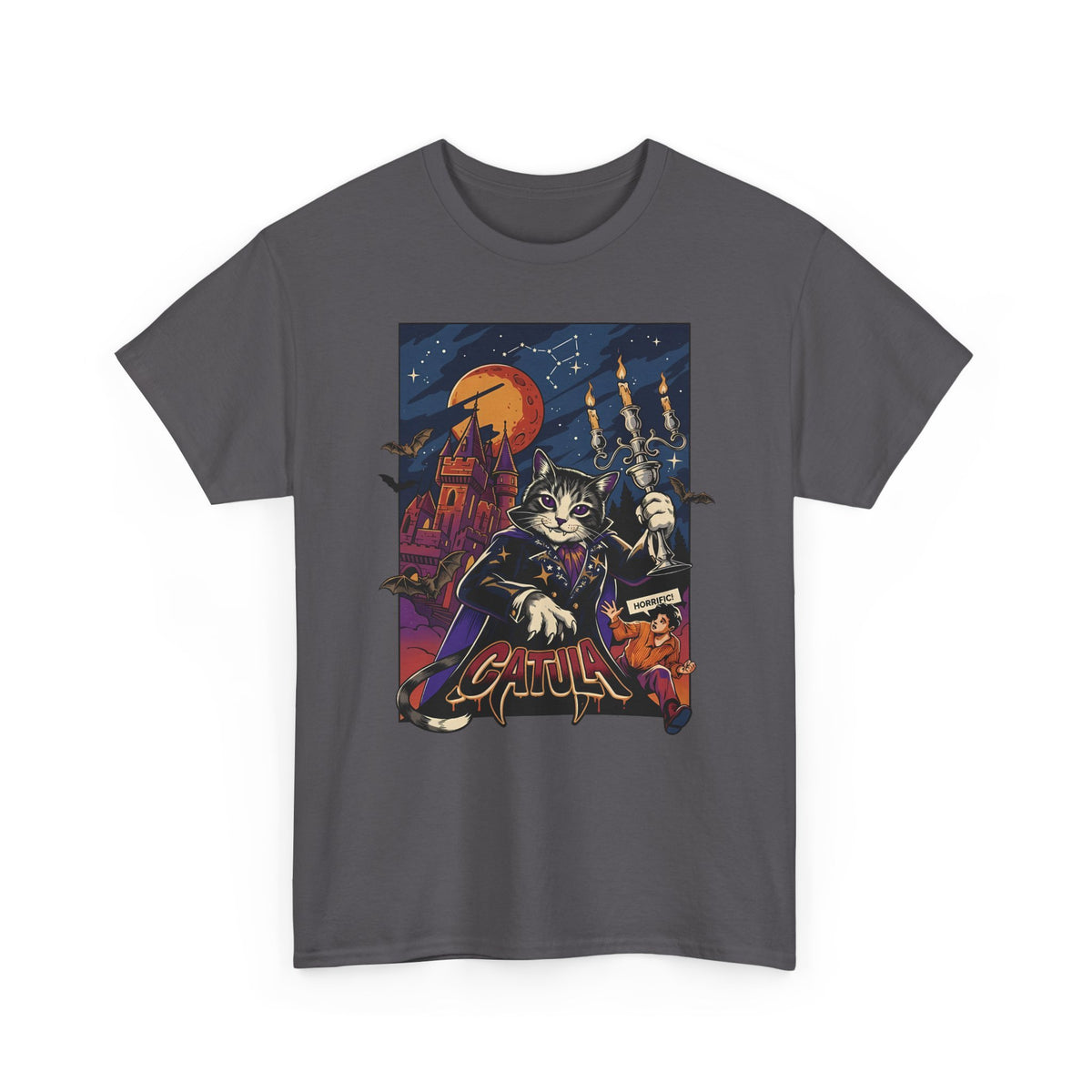 Catula Cat Dracula T-Shirt