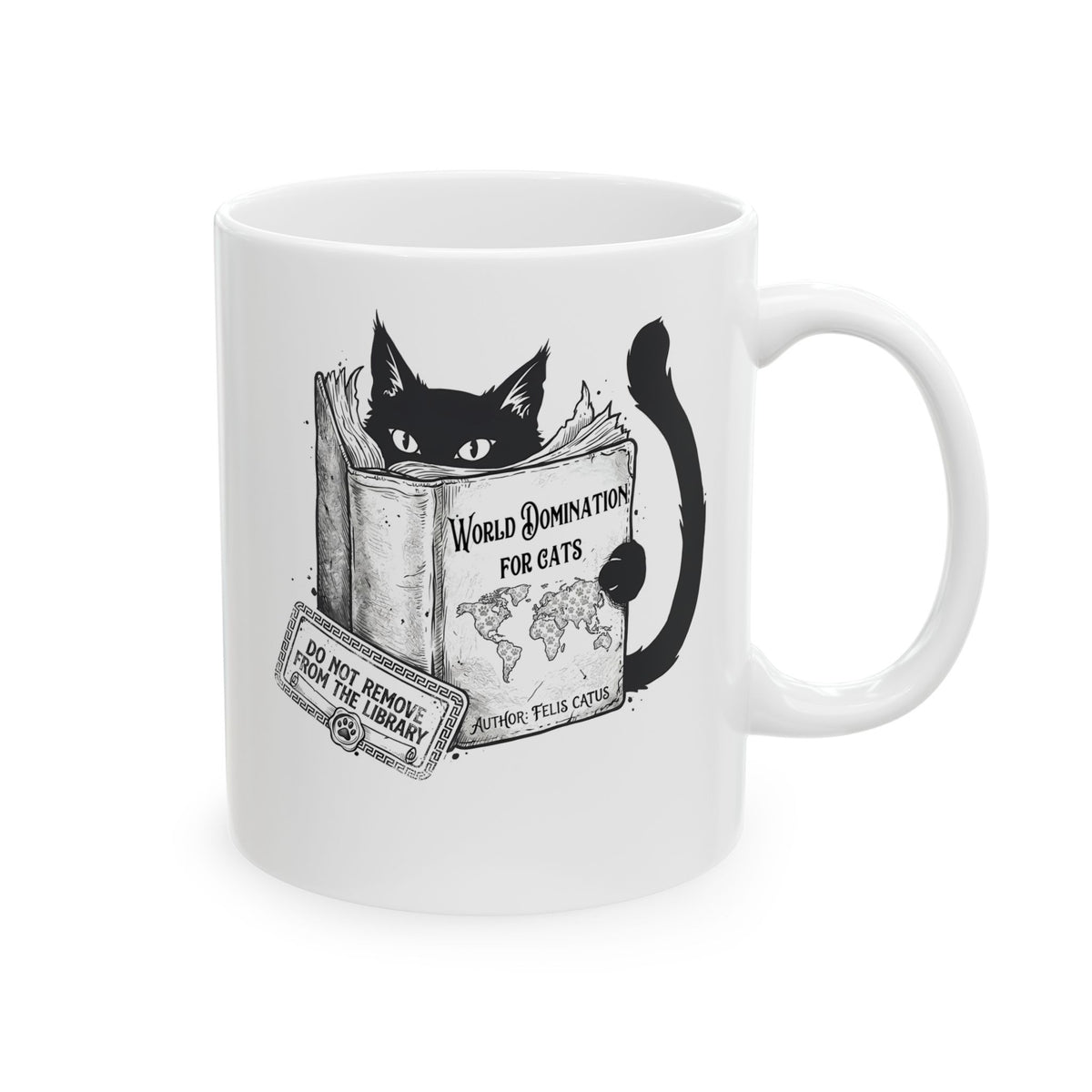 Cats "Dominated" the World Ceramic Mug