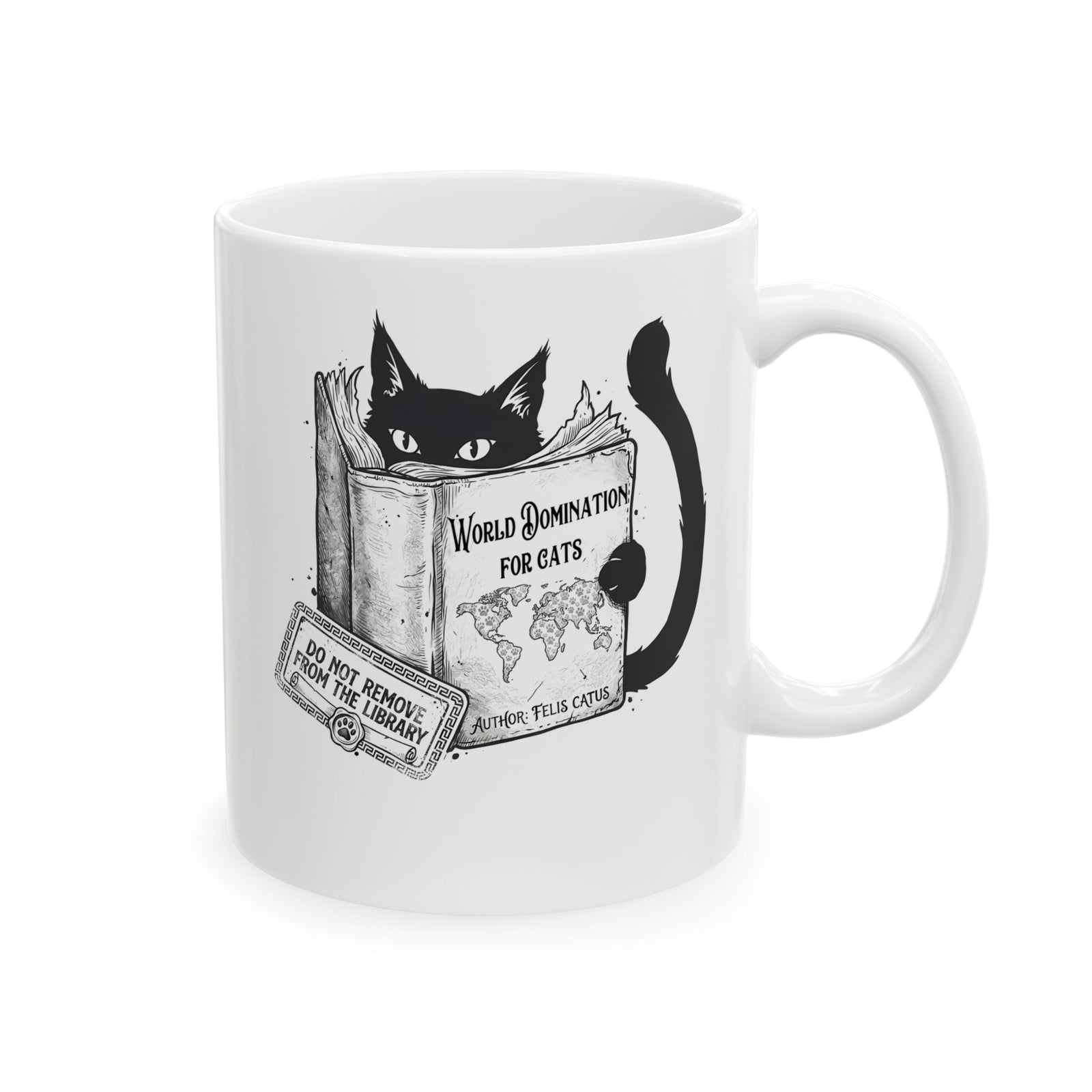 Cats "Dominated" the World Ceramic Mug