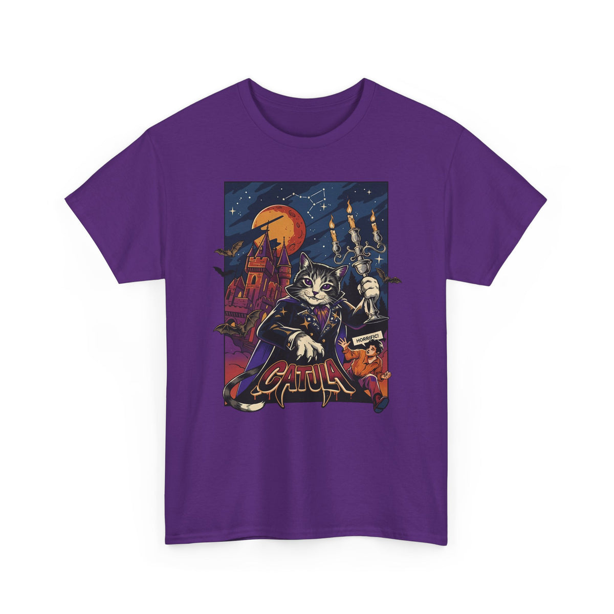 Catula Cat Dracula T-Shirt