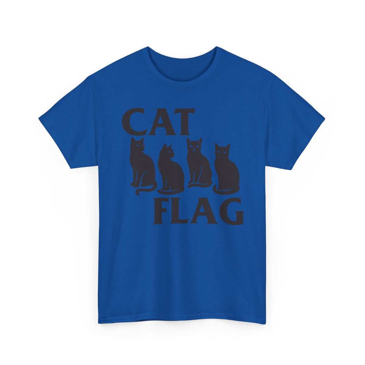 Cat Flag T-Shirt — Pride-Inspired Feline Graphic Tee