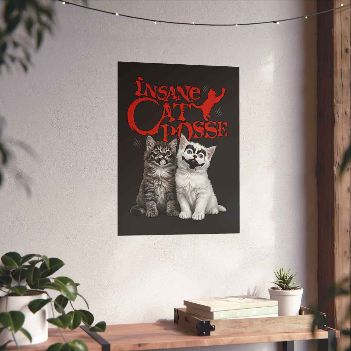 Insane Cat Posse Poster