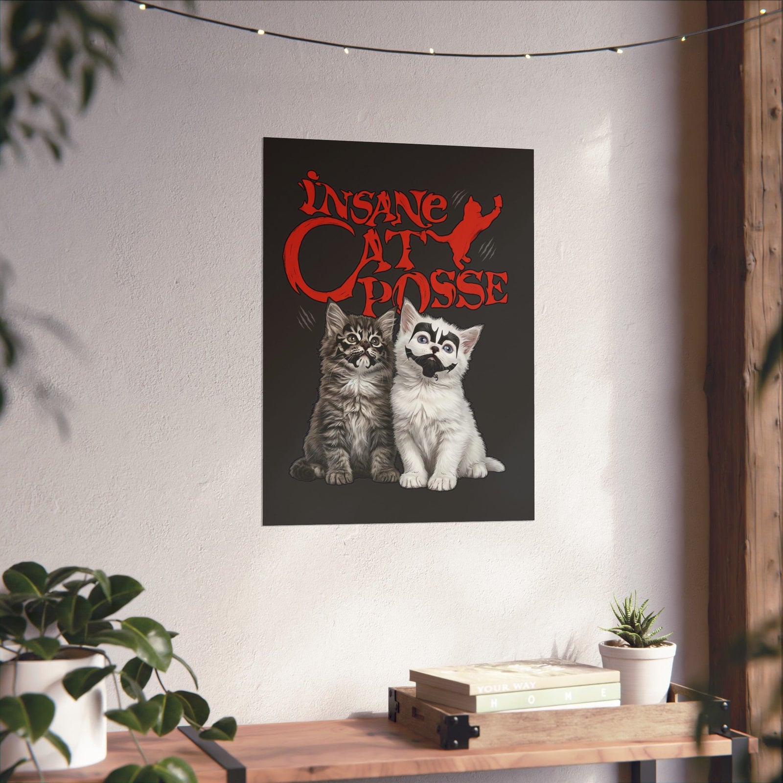 Insane Cat Posse Poster