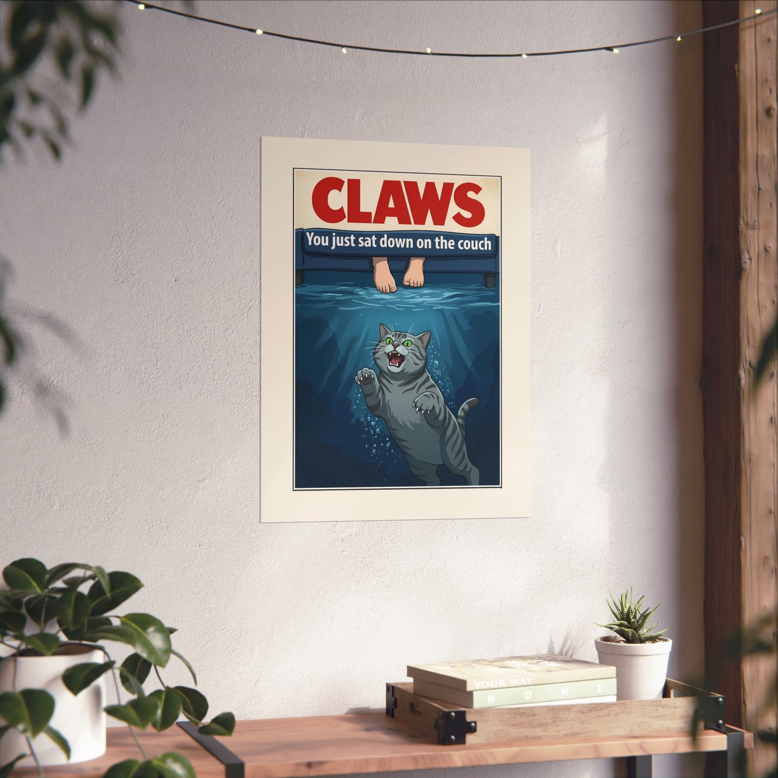 Cat's Claws Poster