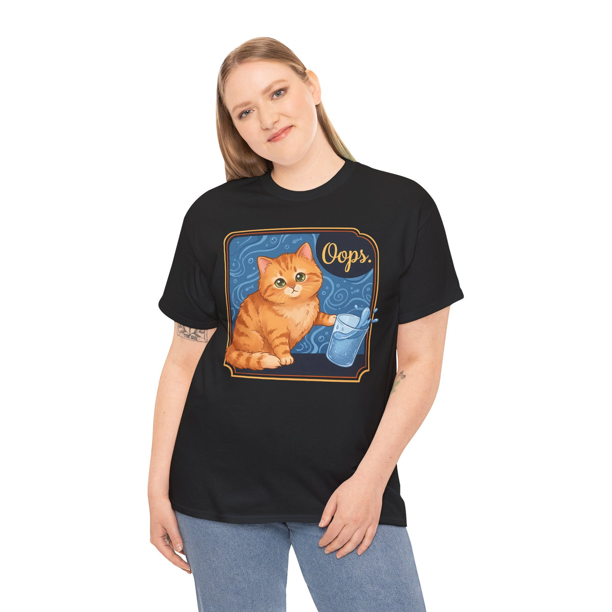 "I Do What I Want" Cat T-Shirt Funny Rebellious Cat Tee