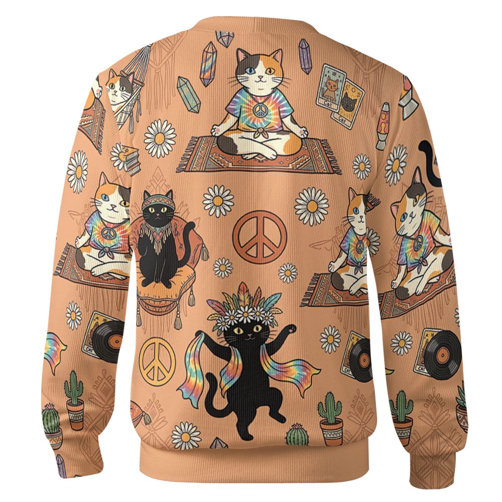 Hippie and Cat Cardigan -  - 2