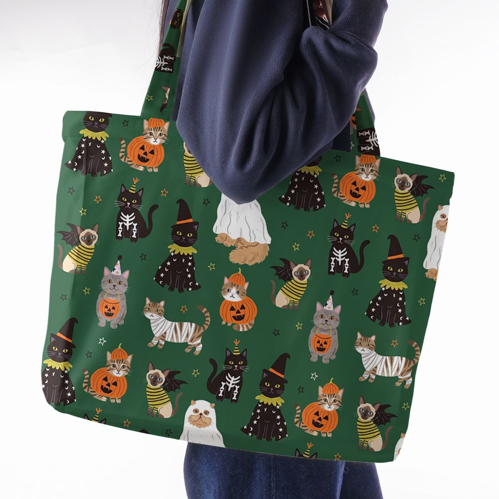 Spooky Cute Halloween Cats & Ghosts -  - 2