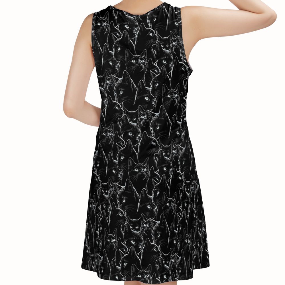 Midnight Whiskers Black Cat -  - 2
