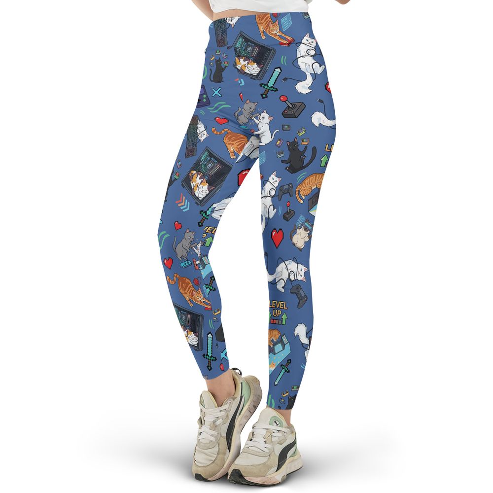Game and Cats Full Print Legging -  - 2