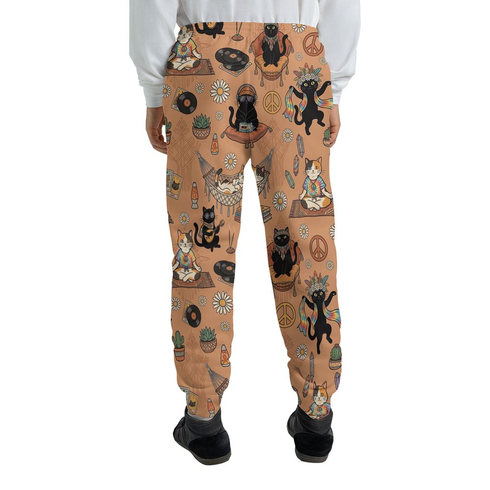 Hippie and Cat Sweatpants -  - 2
