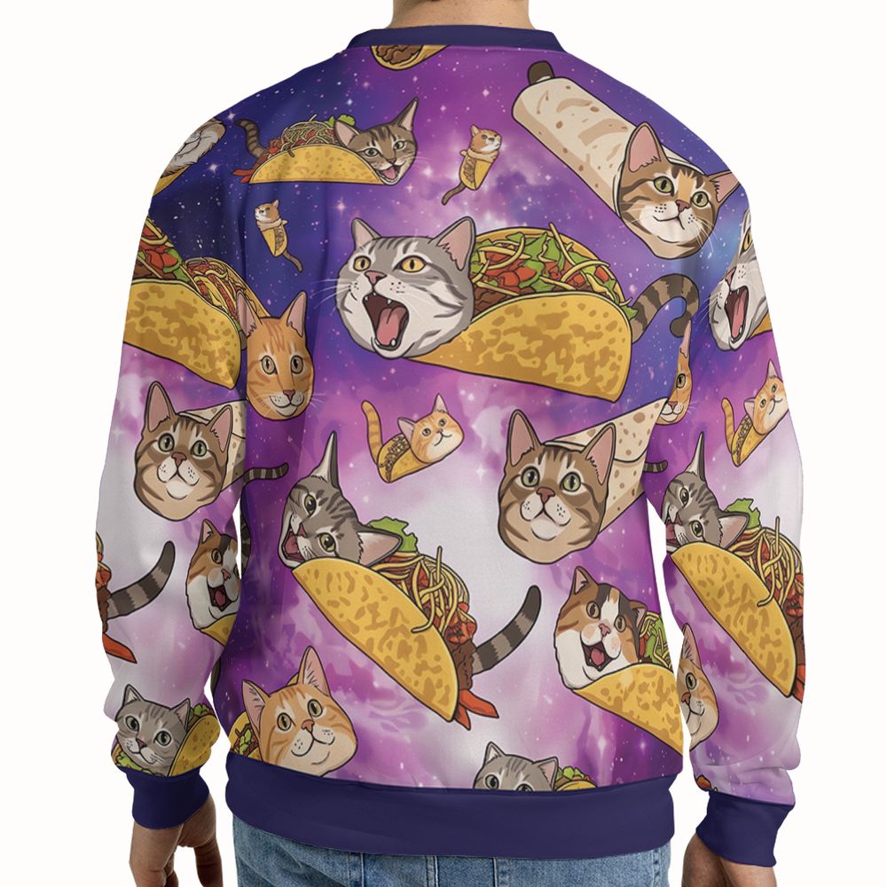 Cattaco Full Print Sweatshirt -  - 2