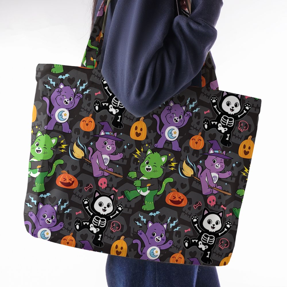 Cute Halloween Cartoon Cats -  - 2