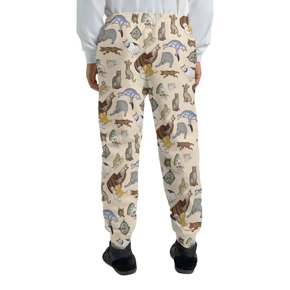 Medieval Cat Art Sweatpants -  - 2